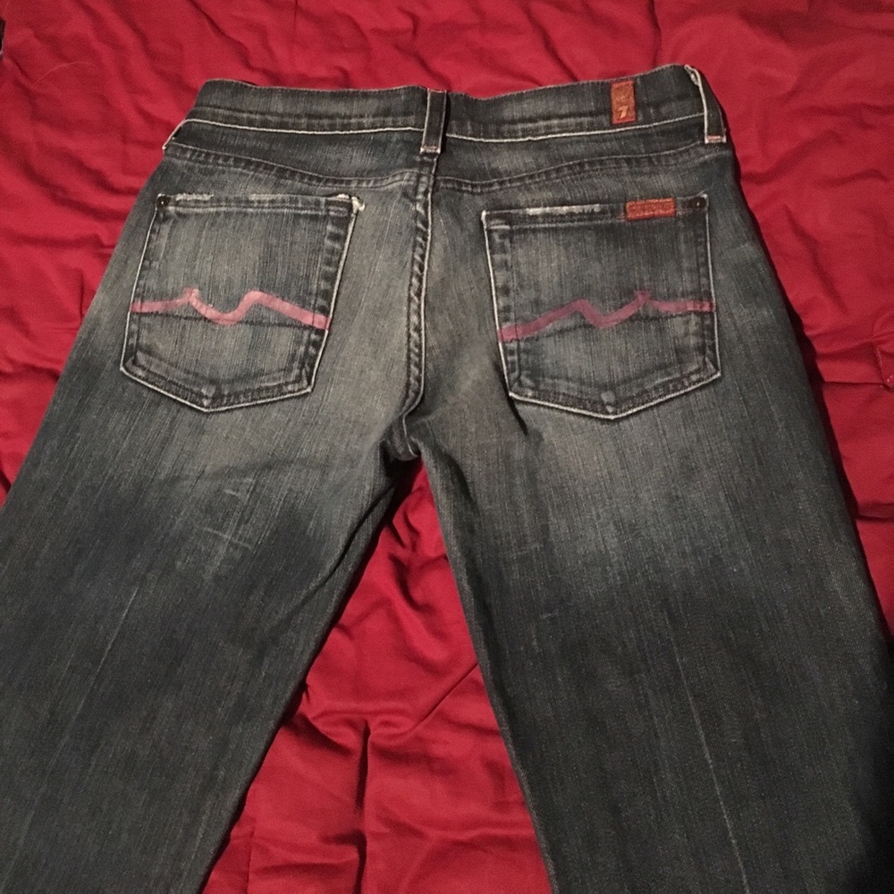 7 for all mankind jeans 💕 pink label