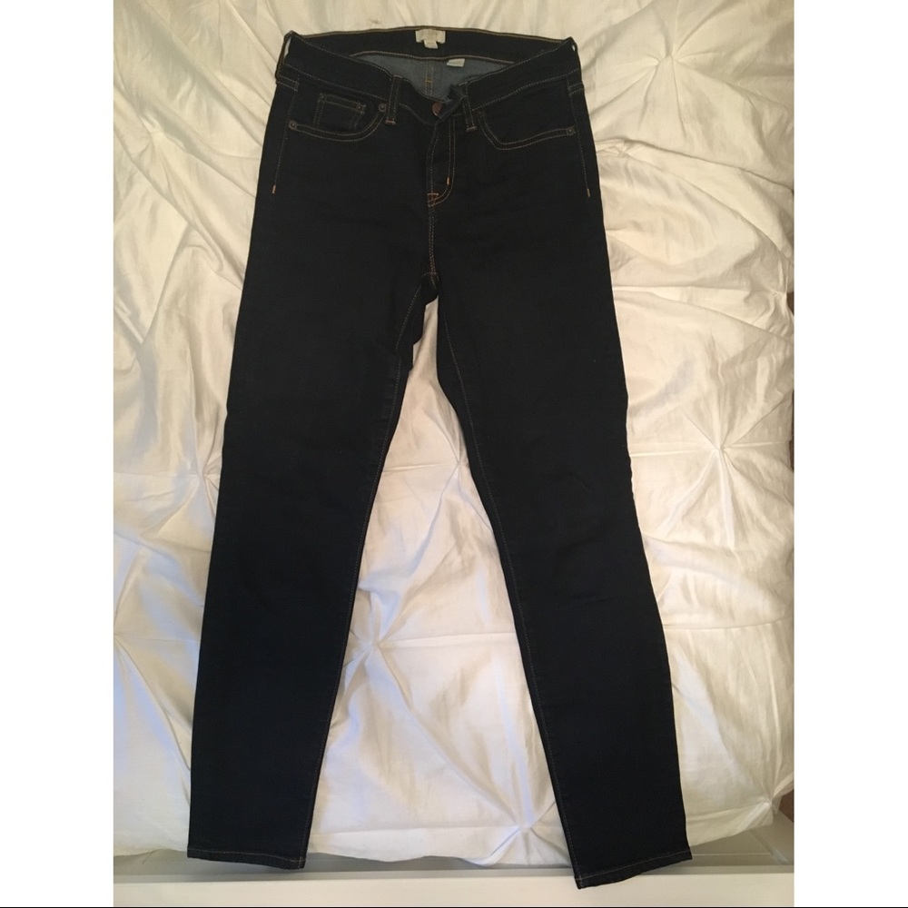 J Crew Dark Wash Skinny Jeans
