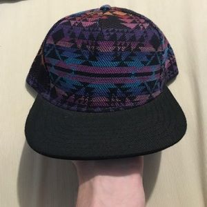 Neff tribal knit print hat