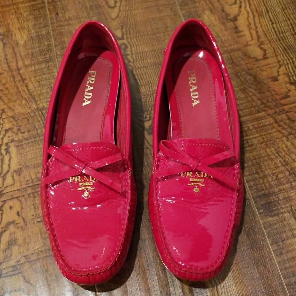 Prada Flats worn once