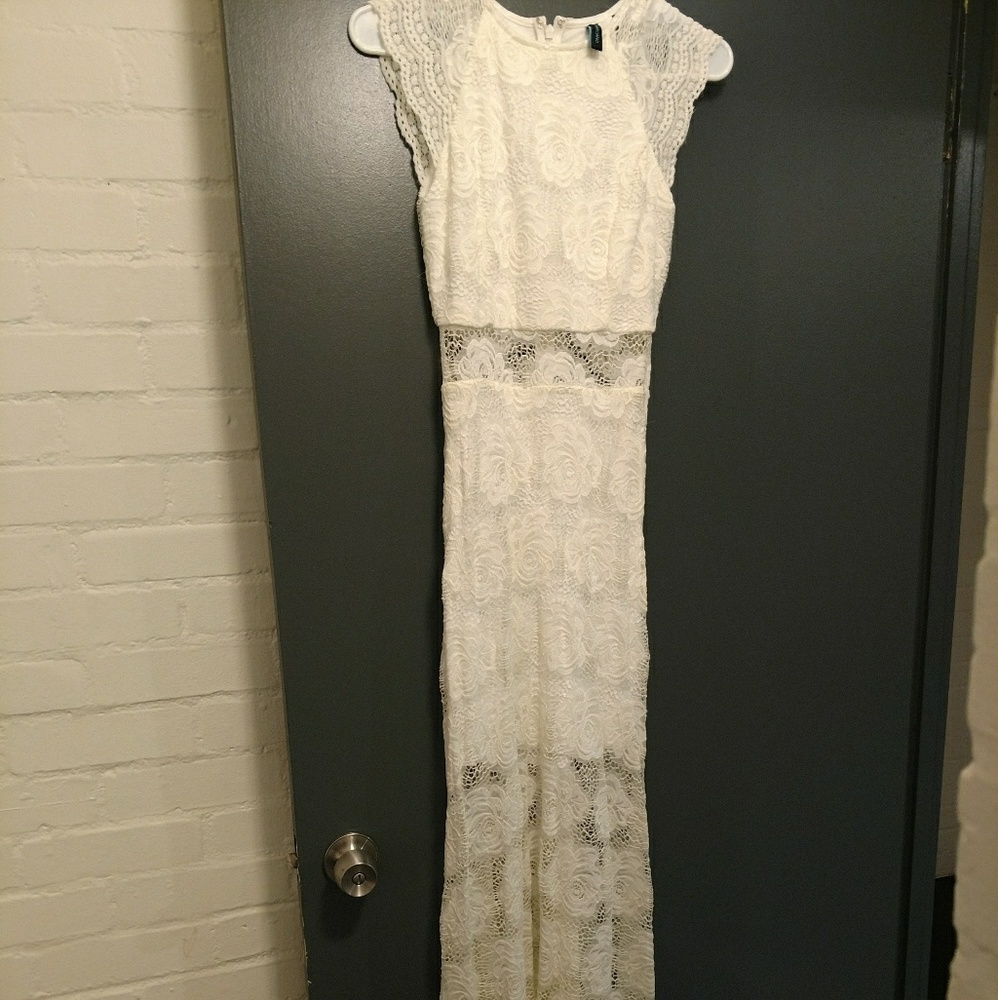 White dress