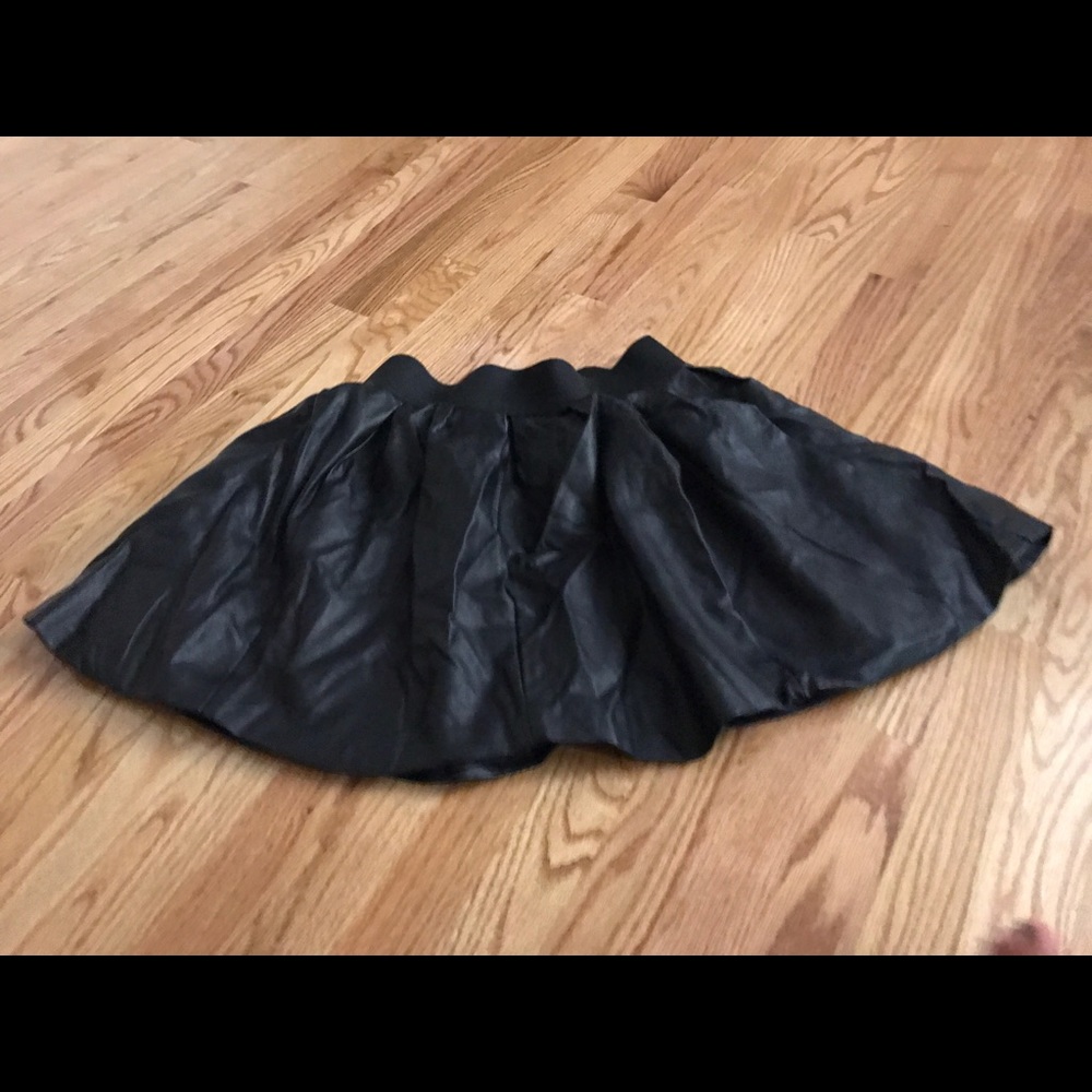 Faux Leather Skater Skirt 🤘🏼