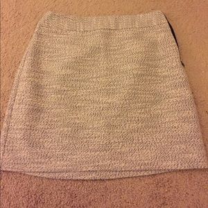 Loft petite speckled skirt
