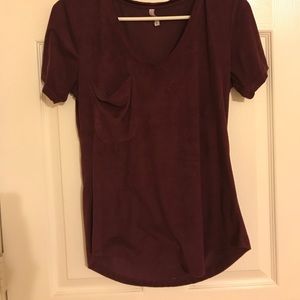 Velour T shirt