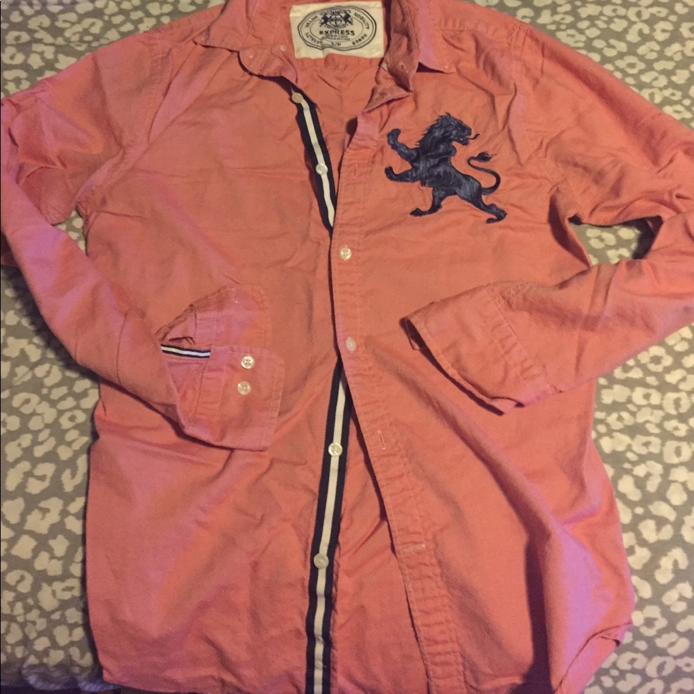 Small Express Men's Dress Shirt