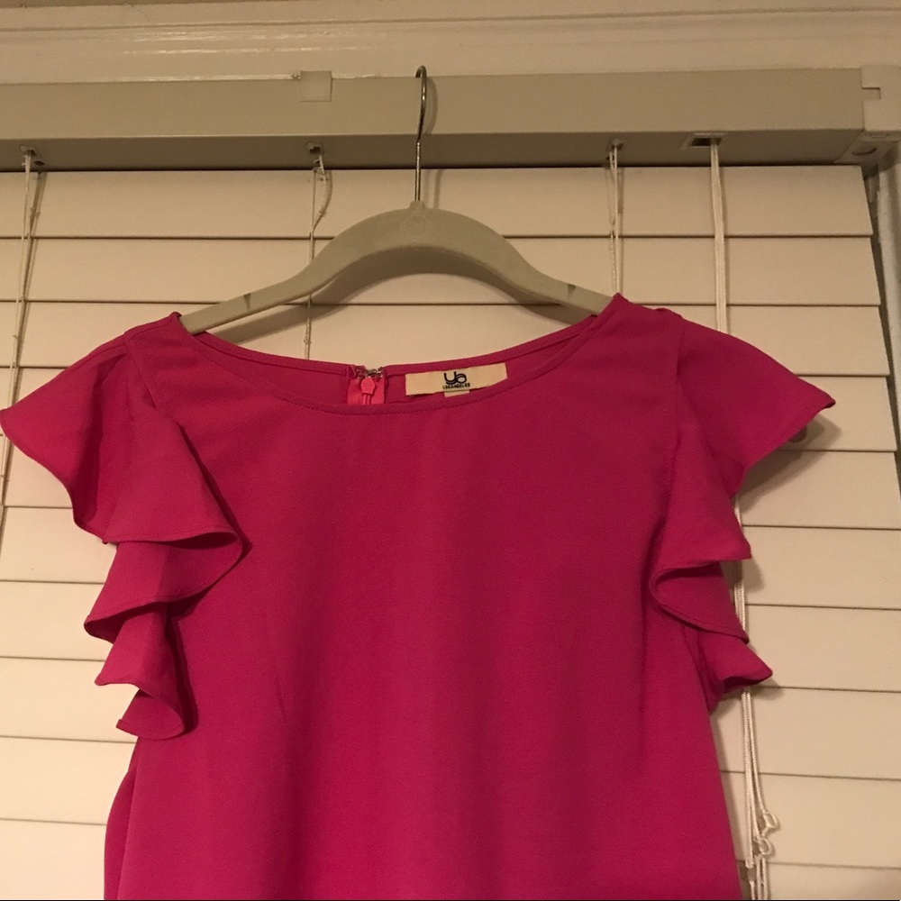 Pink ruffle dress - Picture 2 of 3