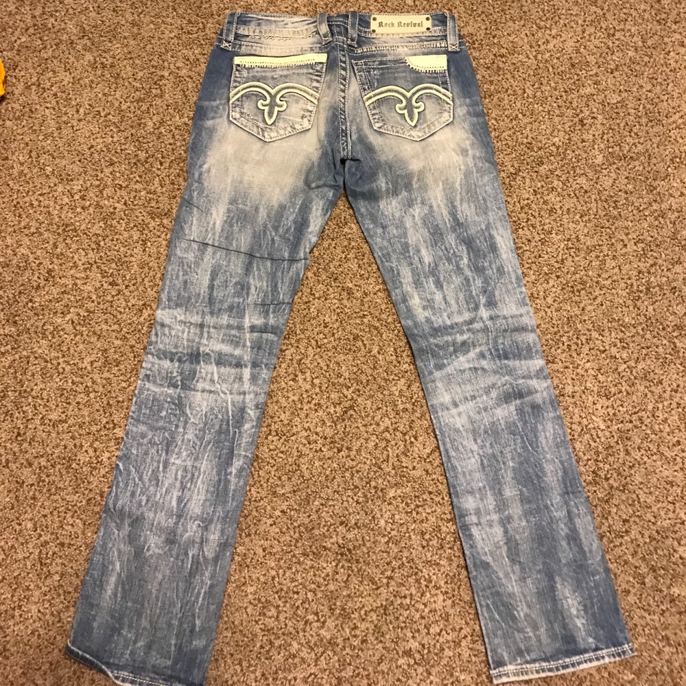 Karlie Straight Rock revival jean
