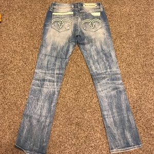 Karlie Straight Rock revival jean