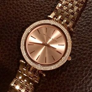 Micheal Kors Rose Gold Watch