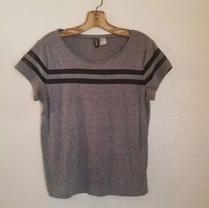 H&M mesh paneled tee