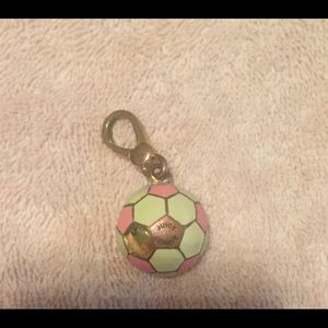 Juicy couture pink soccer ball charm 2008 RARE!!