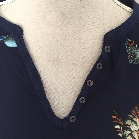 Anthropologie Akemi Kin Fauna Henley Pullover - Picture 5 of 8