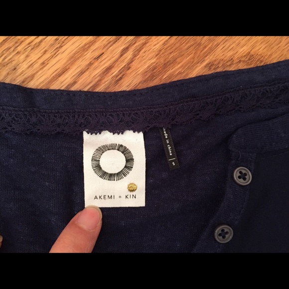 Anthropologie Akemi Kin Fauna Henley Pullover - Picture 7 of 8