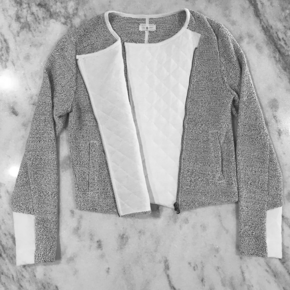 Side Zip Sweater Blazer Cute & Comfy NWOT