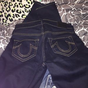 True Religion legging material jeans