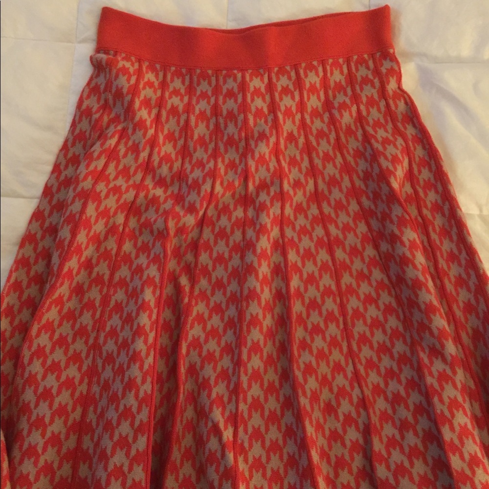 Nick & Mo pleated sweater skirt