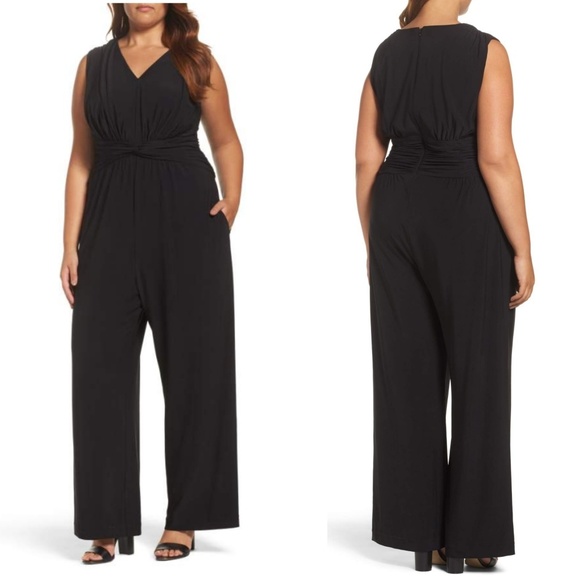 eliza j plus size jumpsuit
