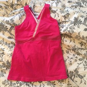 Pink Lululemon Tank