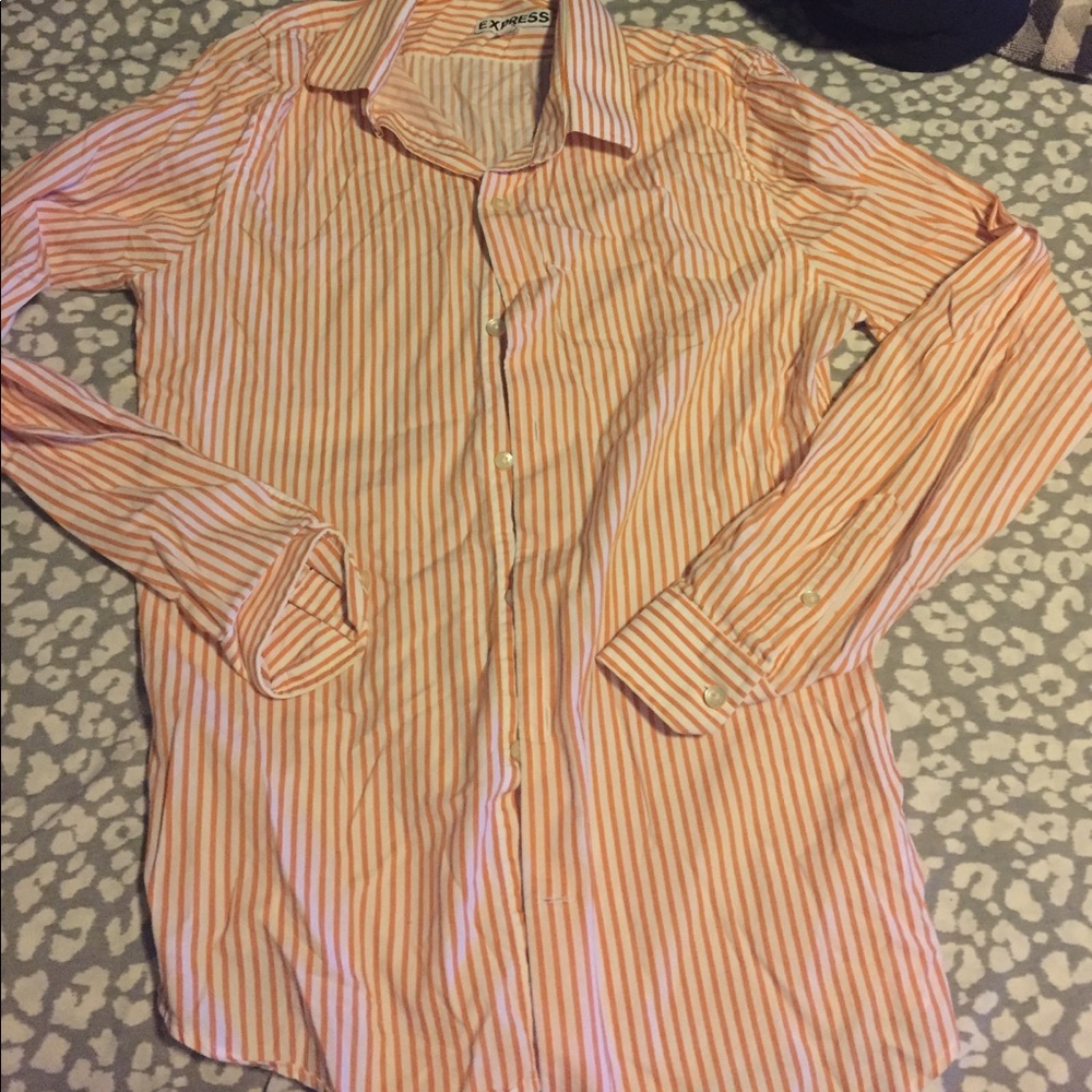 Small Express Men's Dress Shirt