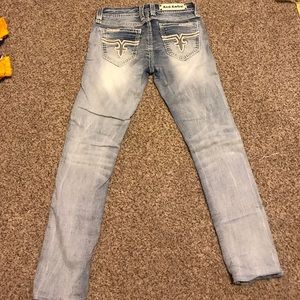 Jacklyn skinny rock revival jean