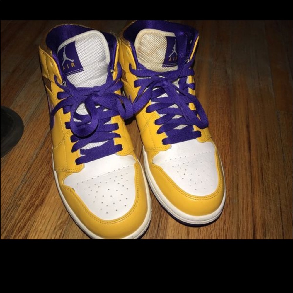 Jordan 1 La lakers