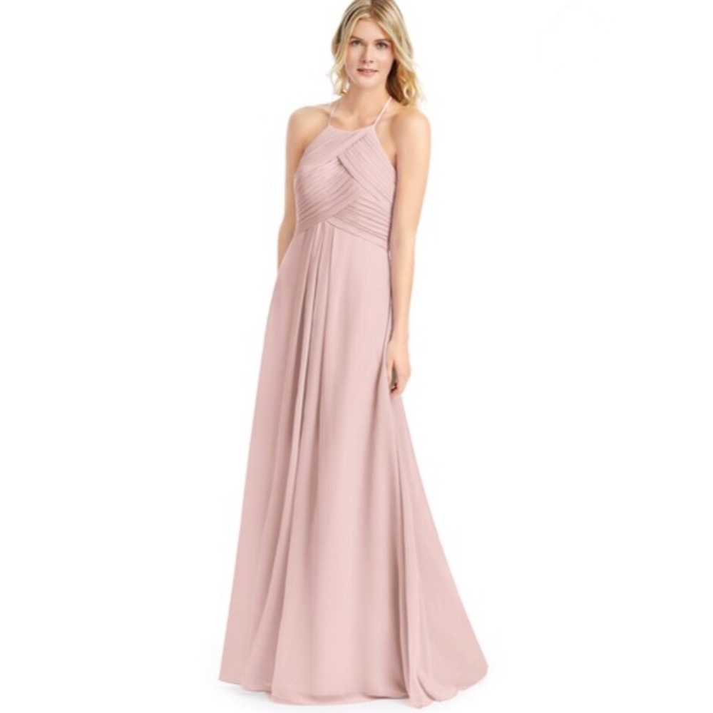 Azazie Ginger in Dusty Rose