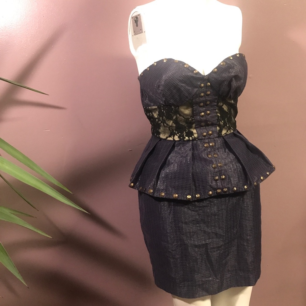 “MAKE ME TALK” Dark Purple Dress