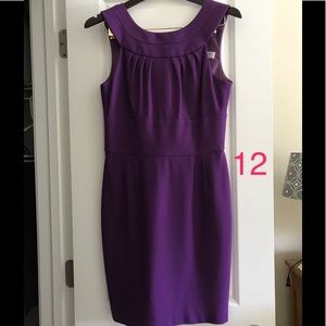 EUC Trina Turk Purple Dress