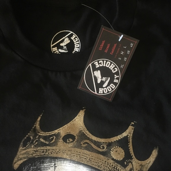 Hood King Skull T-Shirt / Hood By Choice ® - Picture 5 of 5