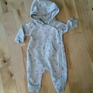 Gap floral one piece winter outfit