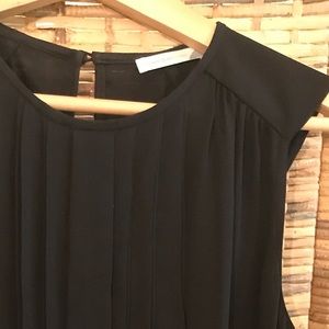 Classiques silk pleated shell