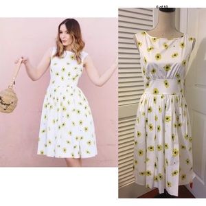 KATE SPADE Daisy Dot Lyric Floral Dress