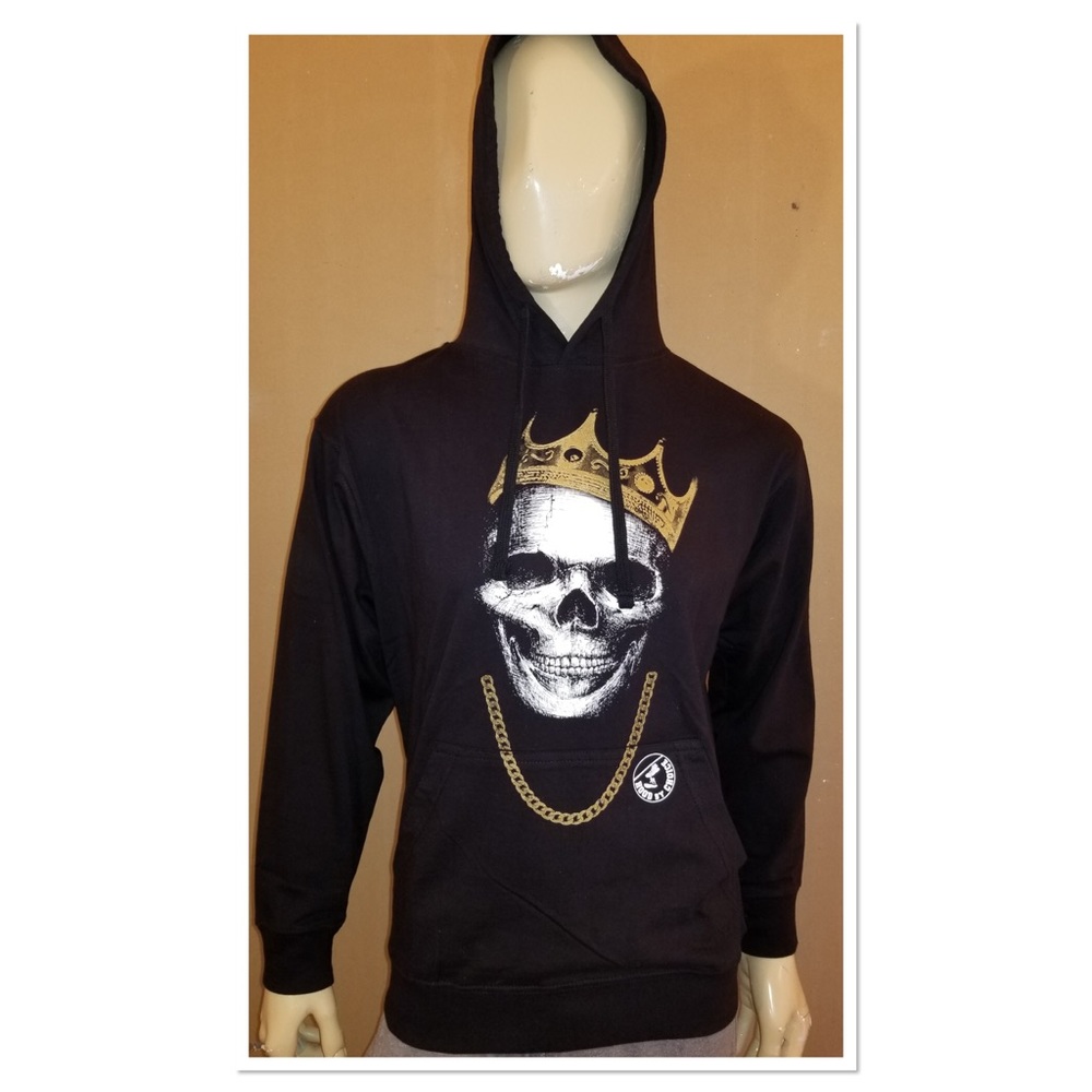 Hood King Skull Jersey Hoodie / Hood By Choice ®