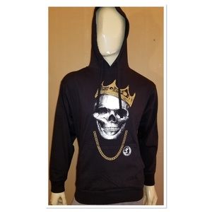 Hood King Skull Jersey Hoodie / Hood By Choice ®