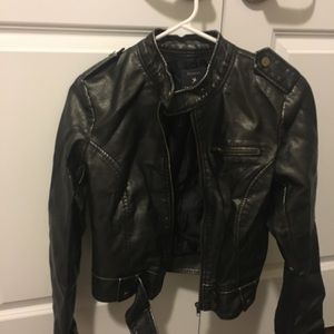 Leather jacket