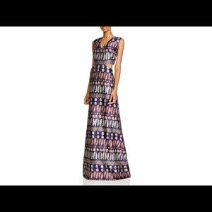 NWT TORY BURCH Navy Cutout Gown Dress 0 XS $1,295