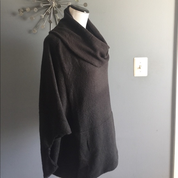 Last one! NWT cowl neck sweater poncho - Picture 4 of 5