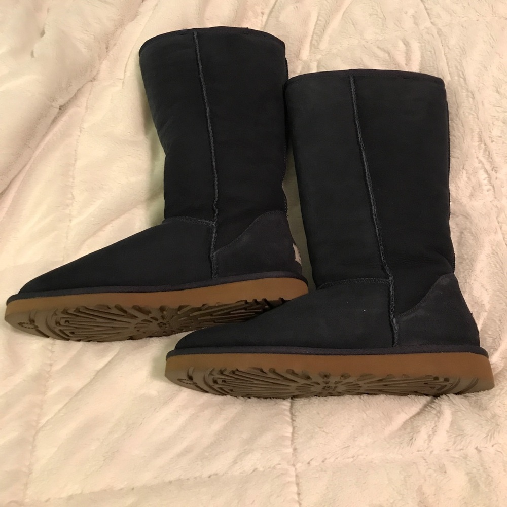 NWOT Navy UGG boots