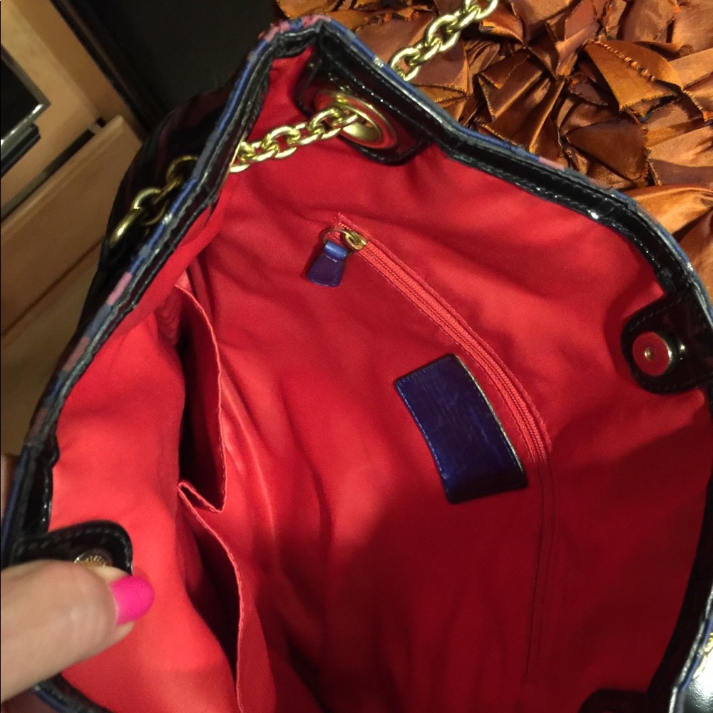 Coach signature tote bag