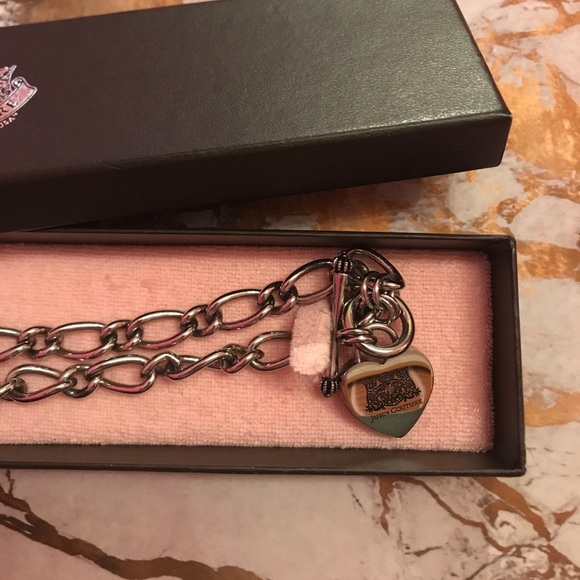 Authentic Juicy Couture charm necklace - Picture 2 of 2