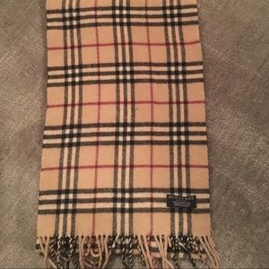 Authentic Burberry scarf