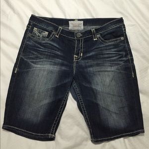 Big Star Jean Knee Length Shorts
