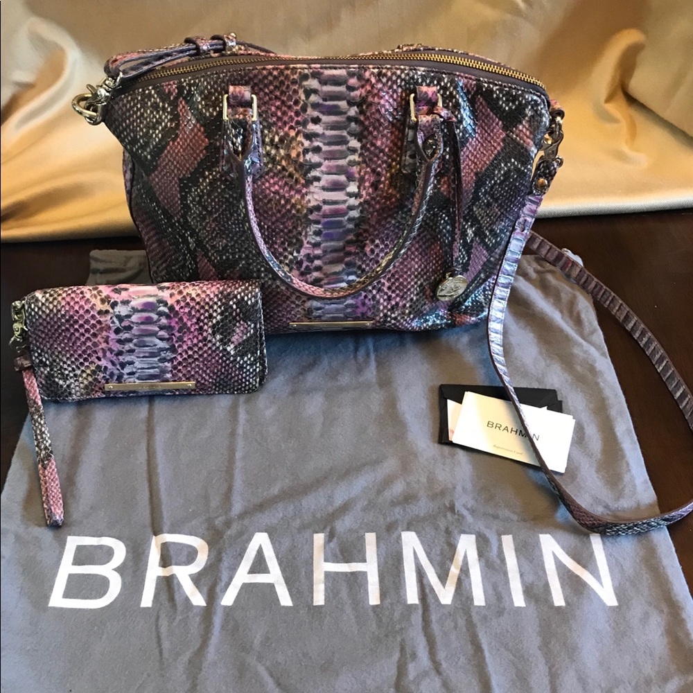 Brahmin purse and wallet