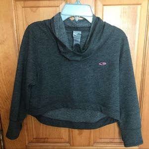 Champion Girls Cropped Turtleneck sweatshirt. XS