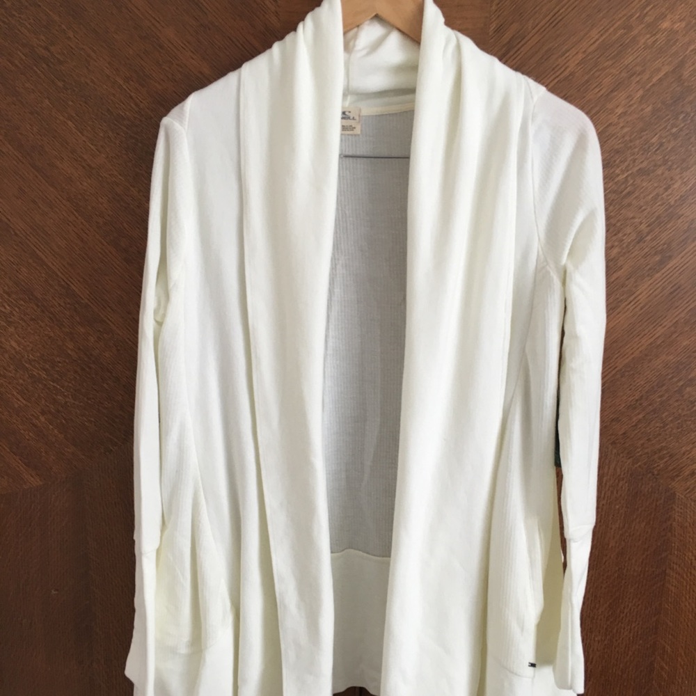 O'Neill drape collar cardigan