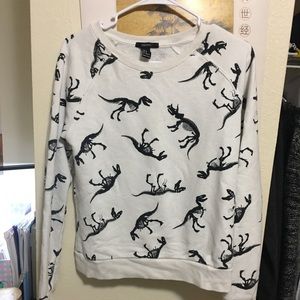 Forever 21 skeleton sweatshirt