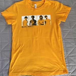 Bloc Party concert t-shirt - Womens