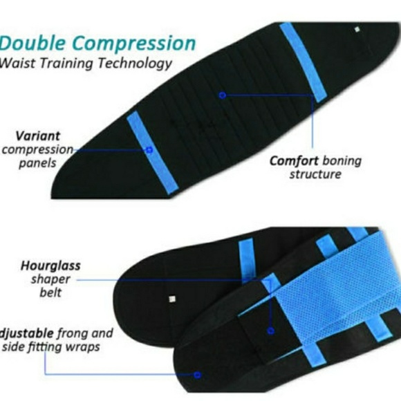 Hot Neoprene Waist Trainer Sauna Belt Body Shaper - Picture 5 of 8