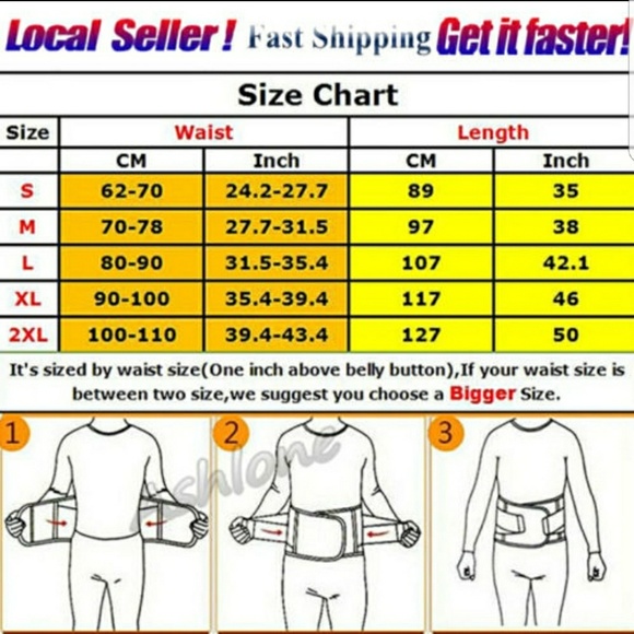 Hot Neoprene Waist Trainer Sauna Belt Body Shaper - Picture 8 of 8