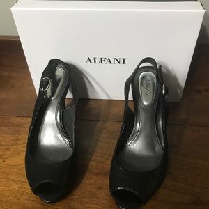 Alfani Black High Heel Shoes
